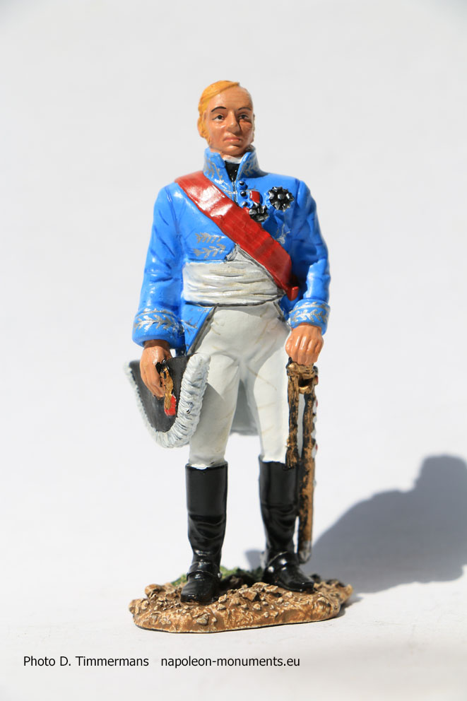 Figurine Napoléonienne  Figurine soldat de plomb 1/32 Général Ordener 1755-181 