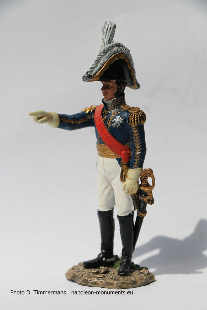 Maréchaux du 1er Empire Général Dellard 1774 Soldat de plomb Hachette N°176 