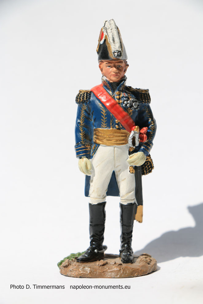 Figurine Empire Maréchaux Hachette Général Heudelet Officier Napoléon 