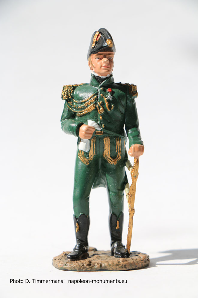 Figurine Napoléonienne  Figurine Soldat de plomb 1/32 Général Lorencez 1772-18 